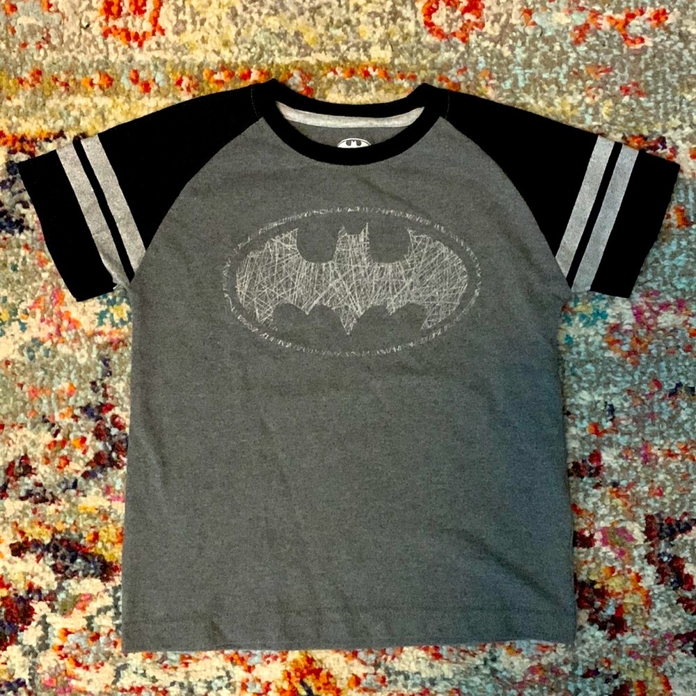 Batman metallic tee shirt